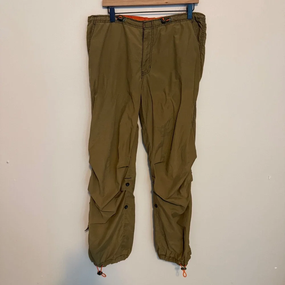 Vintage Y2K Abercrombie Paratrooper cargo pants utility green M gorpcore